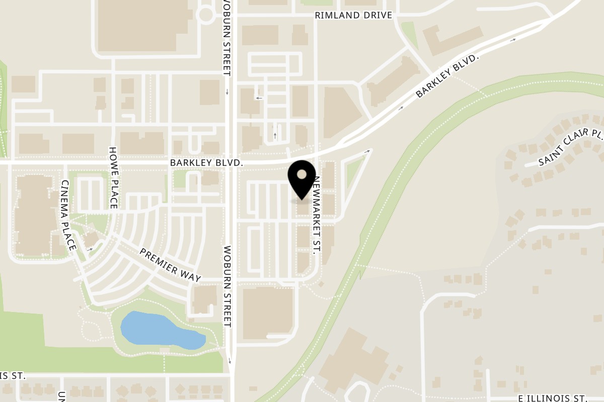 Map showing the location of Jalapeños Family Mexican Restaurants Barkley Village on 2945 Newmarket St in Bellingham